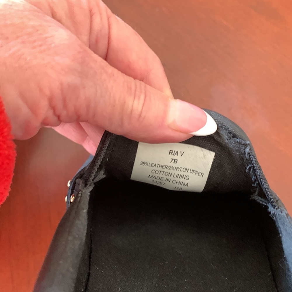 Lauren Ralph Lauren Leather Slip on Shoes - Picture 5 of 8